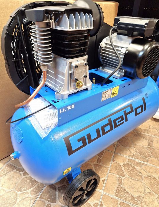 Kompresor Gudepol 100L 230V 330l/min