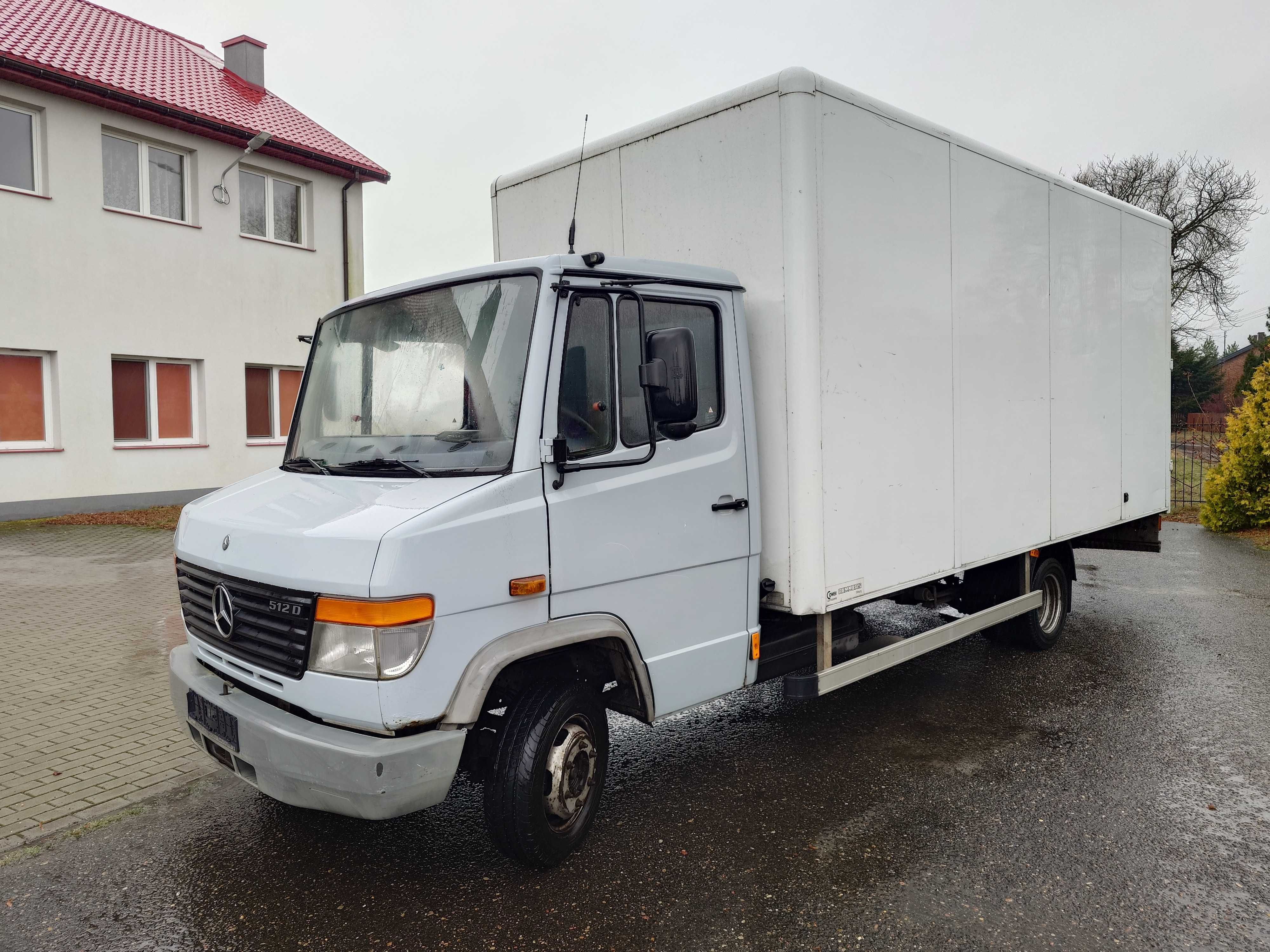 Kontener aluminiowy lekki 4.97 m pasuje Mercedes Iveco Renault