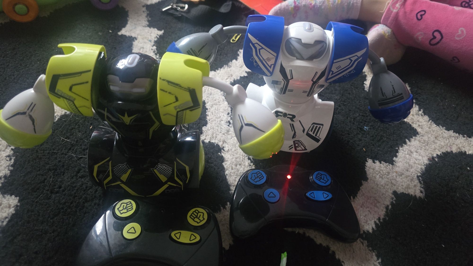 Roboty combo niebieski i zielony