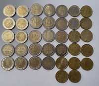 Монеты 1,2 евро, 50 центов все разные
