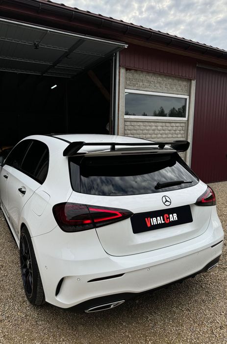 Spoiler lotka Mercedes W177 A35 A45 CZARNY POŁYSK / CARBON