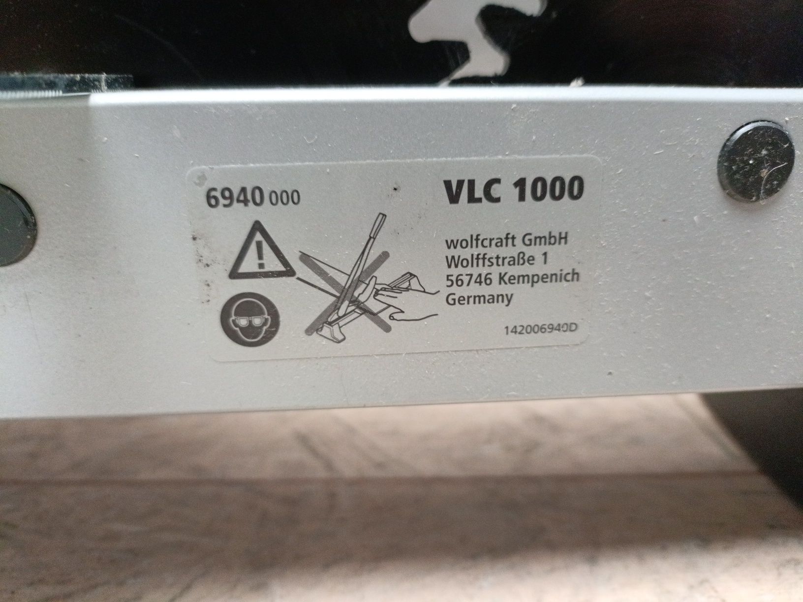 Wolfcraft VLC 1000 різак для ламінату та вінілу, ріжучий пристрій