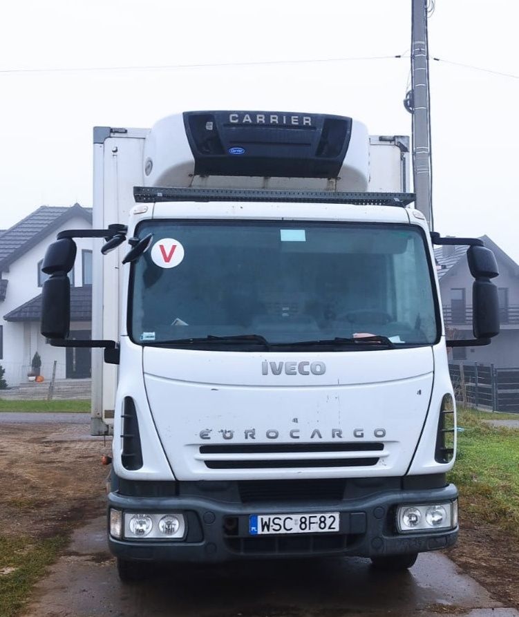 Iveco eurocargo 120e17 rama laweta wywrotka  chłodnia  skrzynia