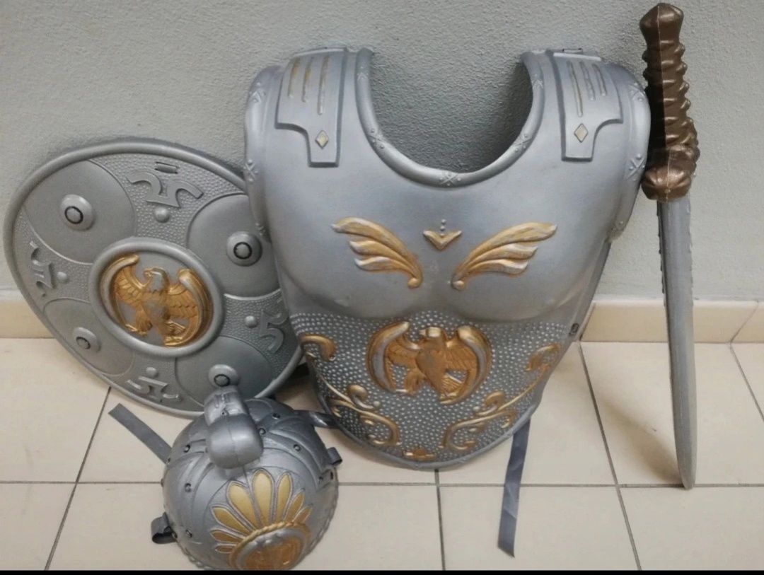 Conjunto Carnaval/ Halloween - Set de Gladiador (Tamanho M)