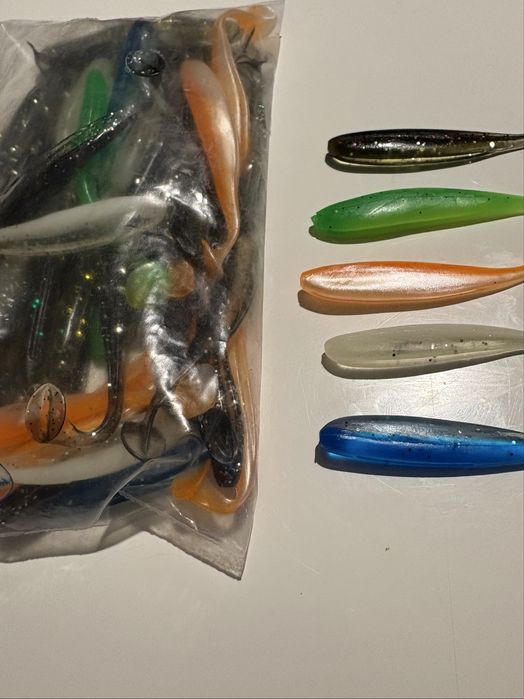 Guma przynęta wędkarska nowa 50szt