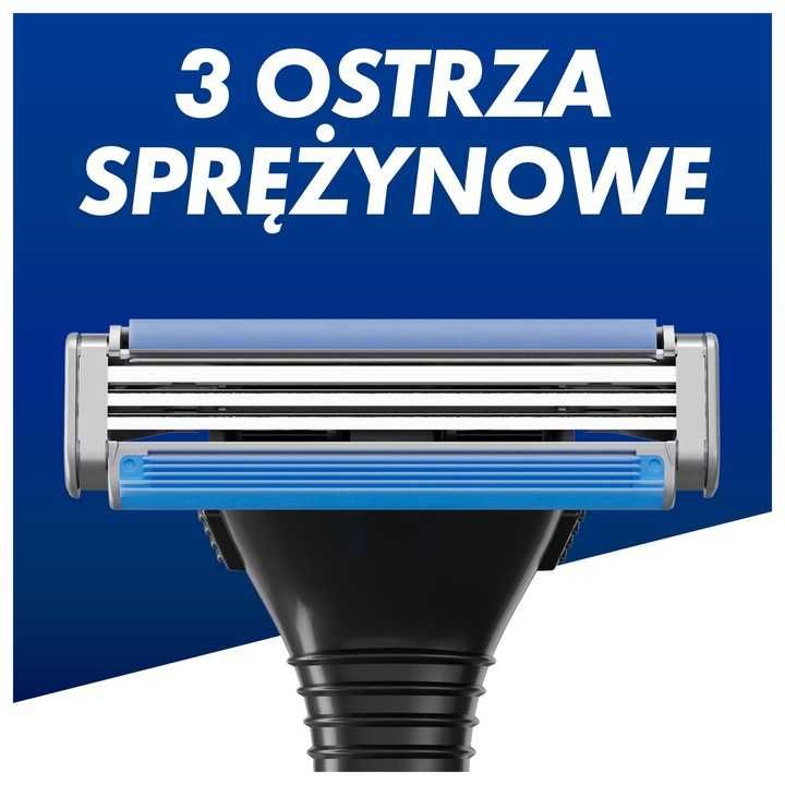 Maszynka Gillette Sensor3 + 3 wkłady ostrza
