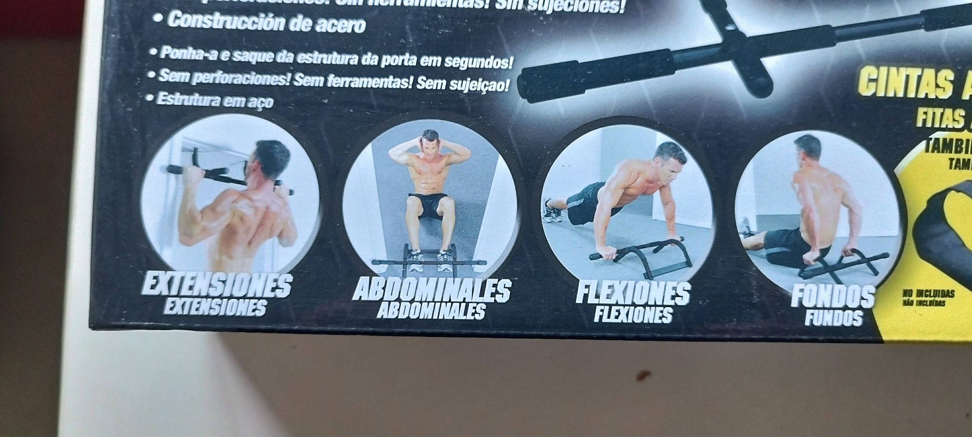 Barra de elevação/suporte para elevações
