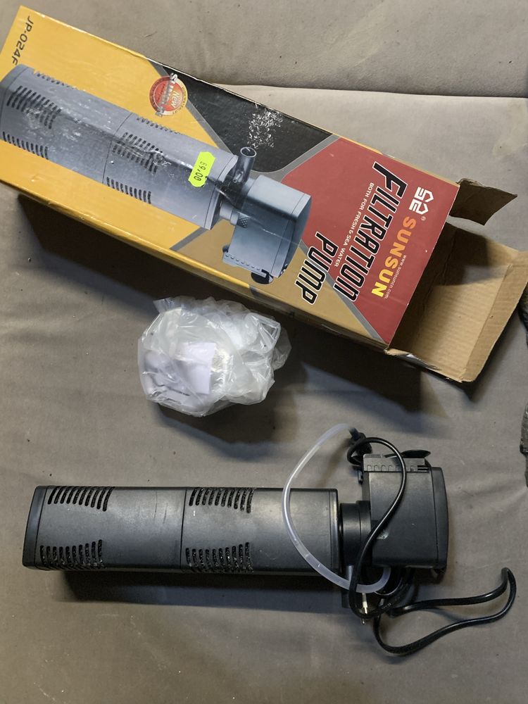 Akwarium 200 L tlo strukturalne + filtr