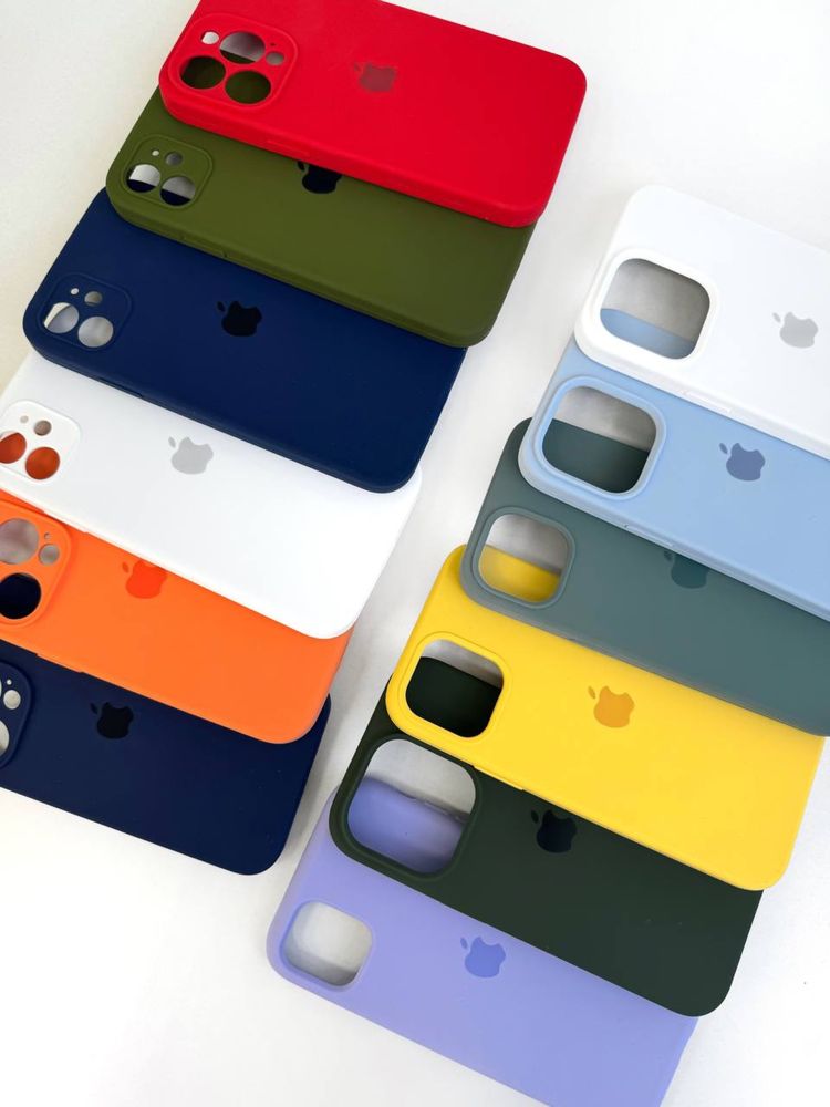 Силіконовий чохол на айфон silicone case iPhone 12 Pro Max /інші 15