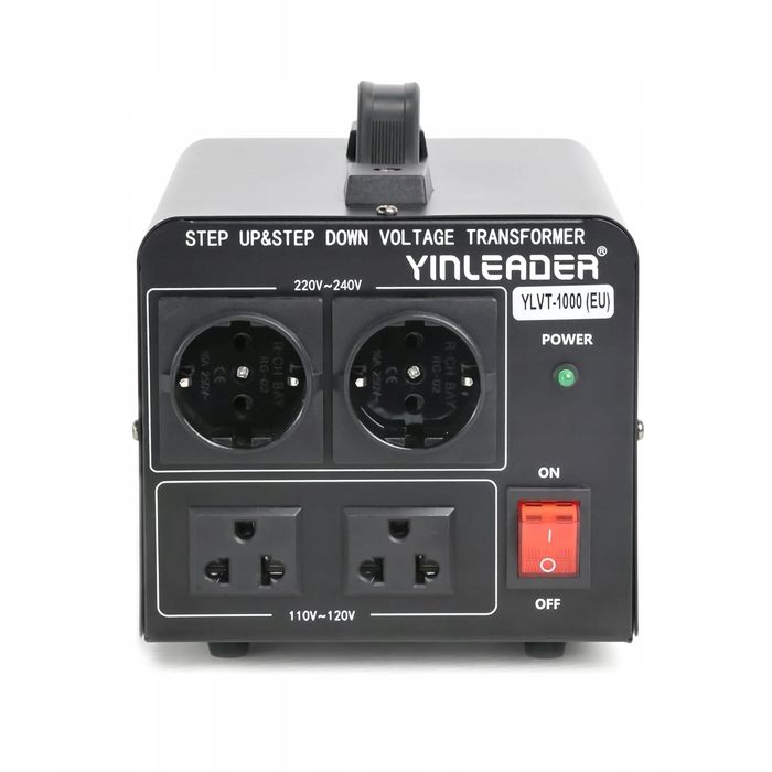 Transformator napięcia 1000W 1000VA Wejście: 110V/220V Wyjście: 110/22