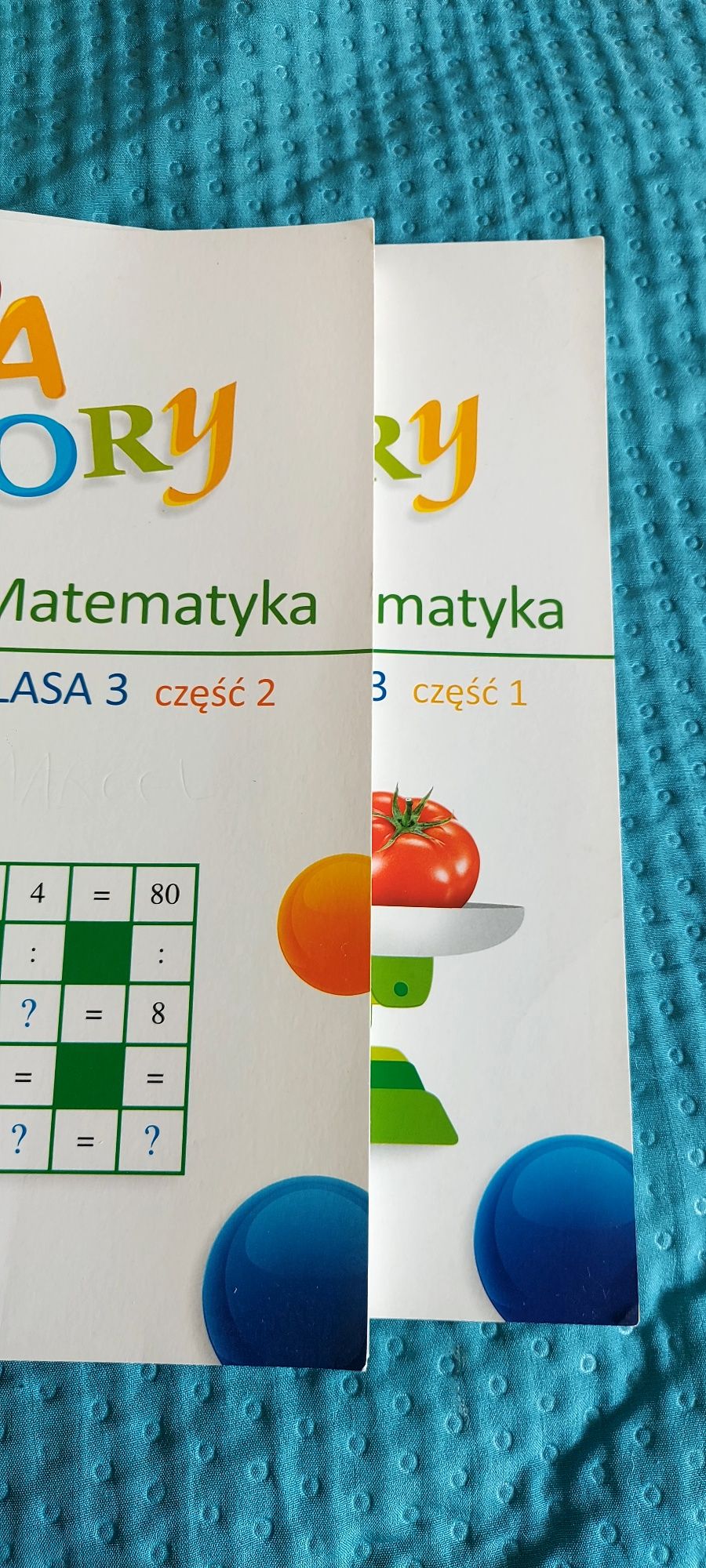Gra w kolory matematyka kl. 3 , czesc 1 i 2 JUKA