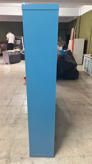 Movel madeira maciça azul