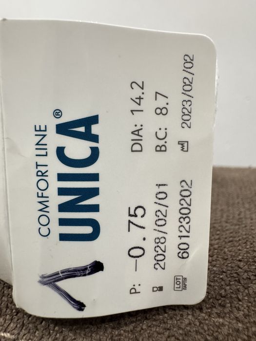 Контактні лінзи  UNICA Comfort Line