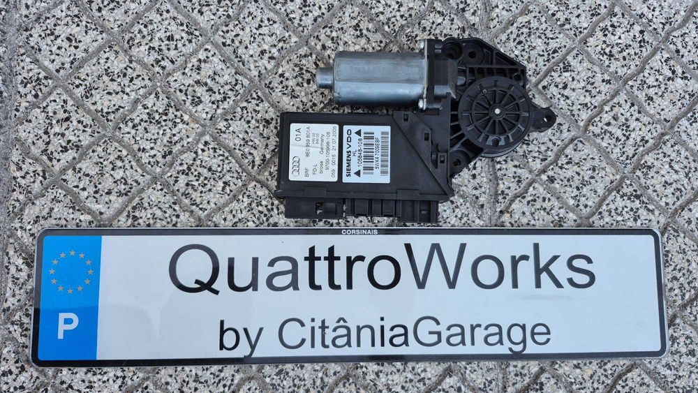 AUDI A4 B6/B7-Seat EXEO-Motor Elevador Vidros Traseiro Esq 8E0959,801A