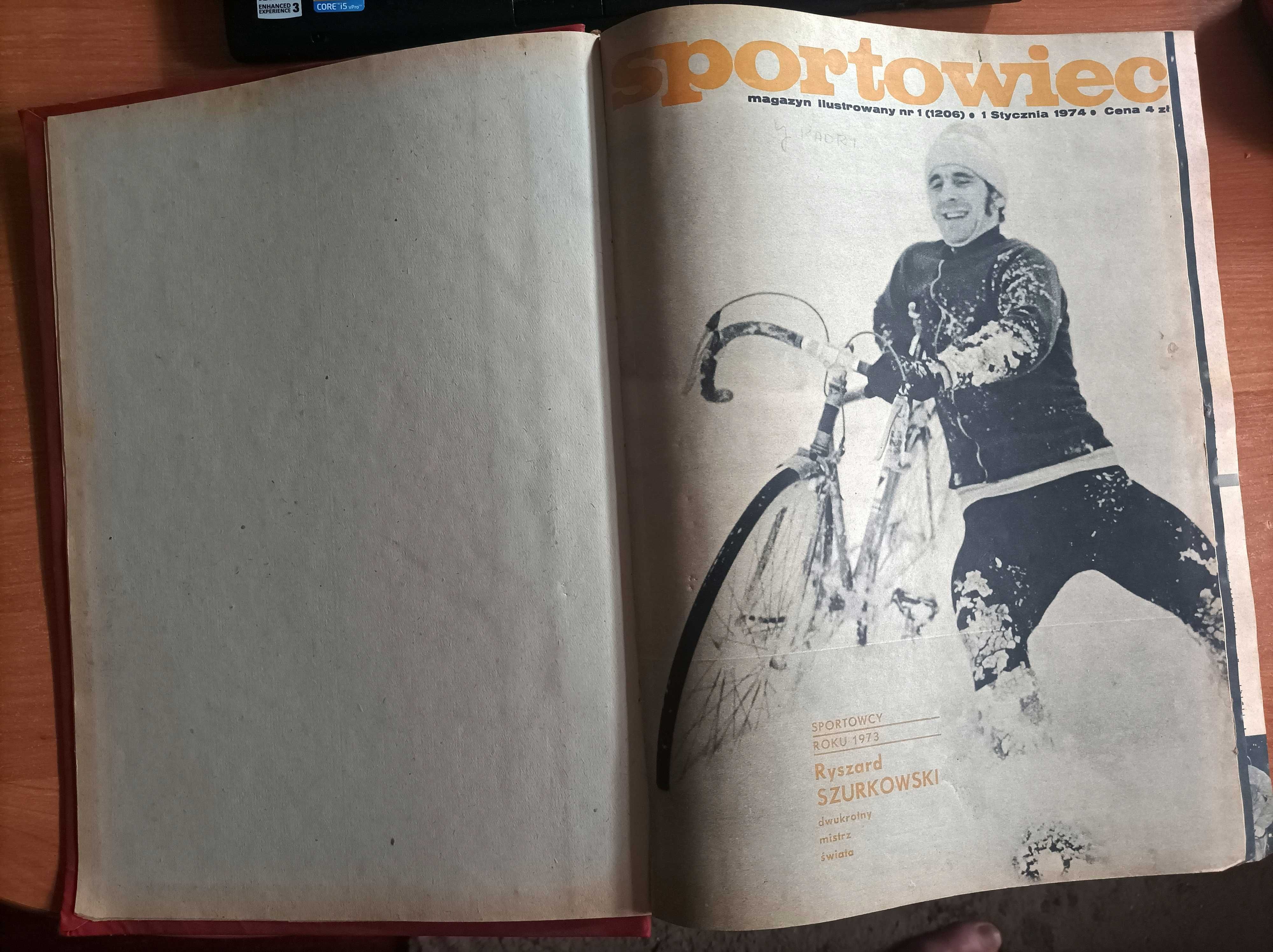 Tygodnik "Sportowiec" - rocznik 1974