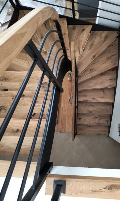 Schody metalowe -stopnie