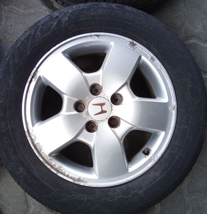 Jantes Honda HRV R16 205\60  furação 5x114.3