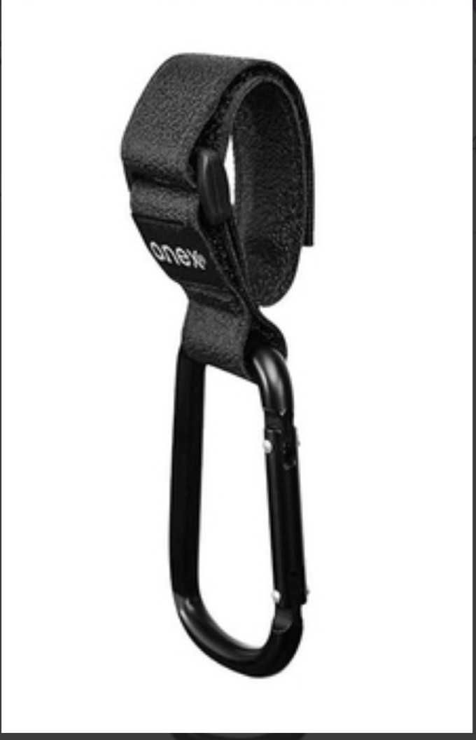 Крючок для крепления сумки на коляску Anex, черный