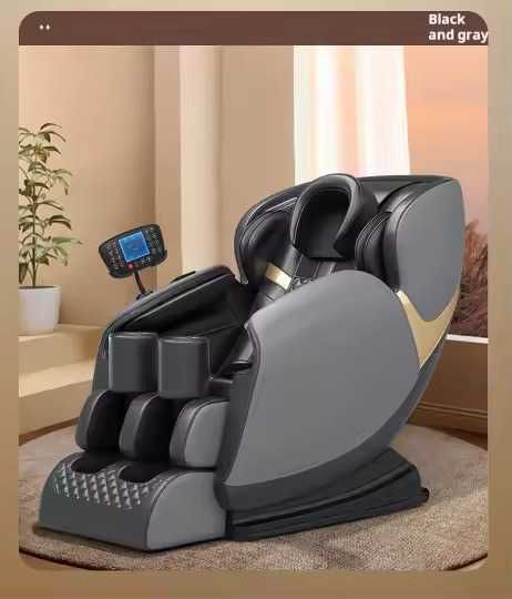 Nowoczesny fotel masujący - funkcja 0 grawitacji , 6 programów masażu