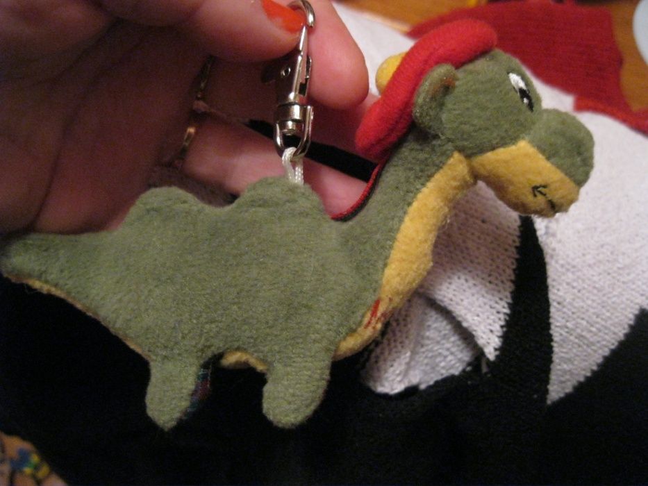 игрушка дракон зеленый несси nessie брелок Лох-Несс Шотландия