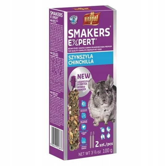 Smakers Expert Dla Szynszyli Vitapol 100g 2 szt.