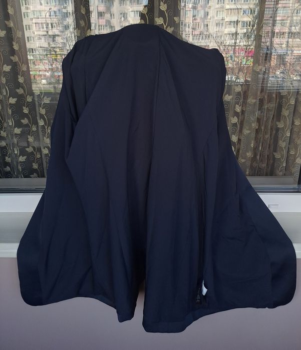 Синий классический пиджак жакет