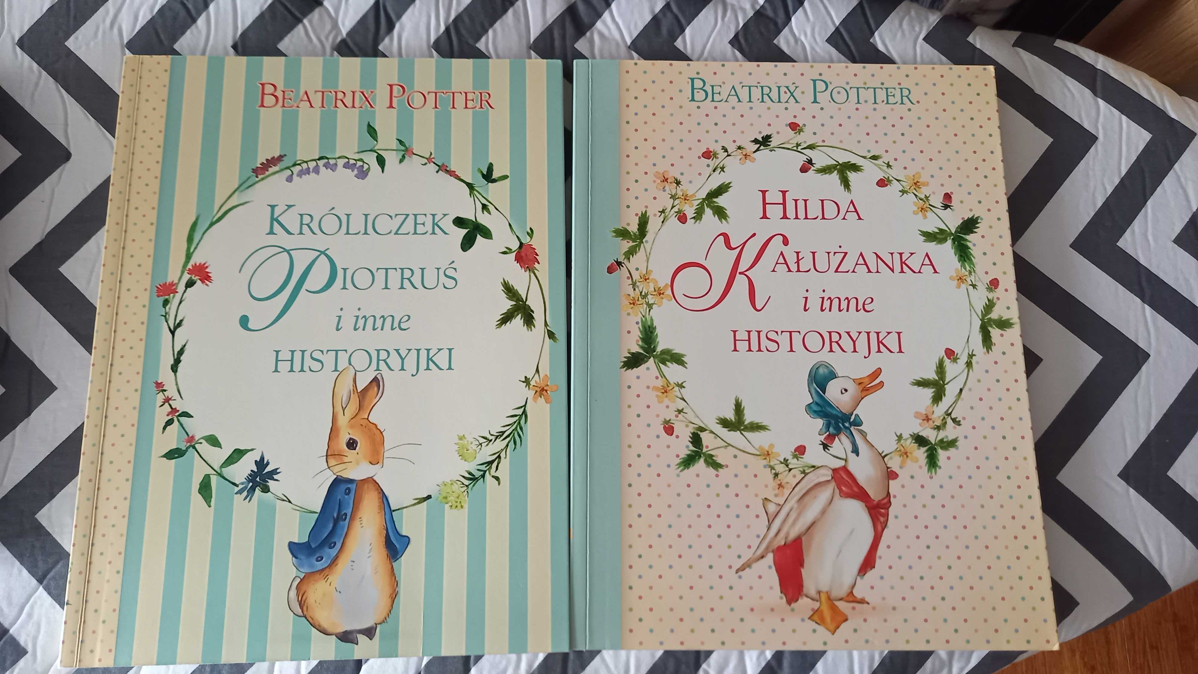 Beatrix Potter "Królik Piotruś" i "Hilda Kałużanka"