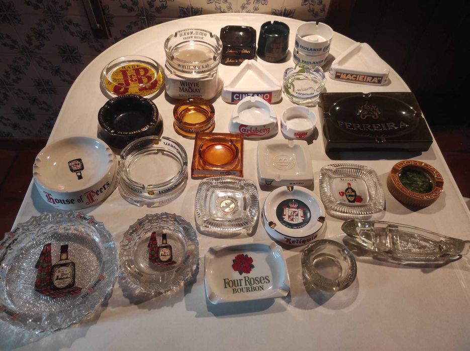 Cinzeiros Vintage Marcas Internacionais/Nacionais Bebidas, Hóteis, etc