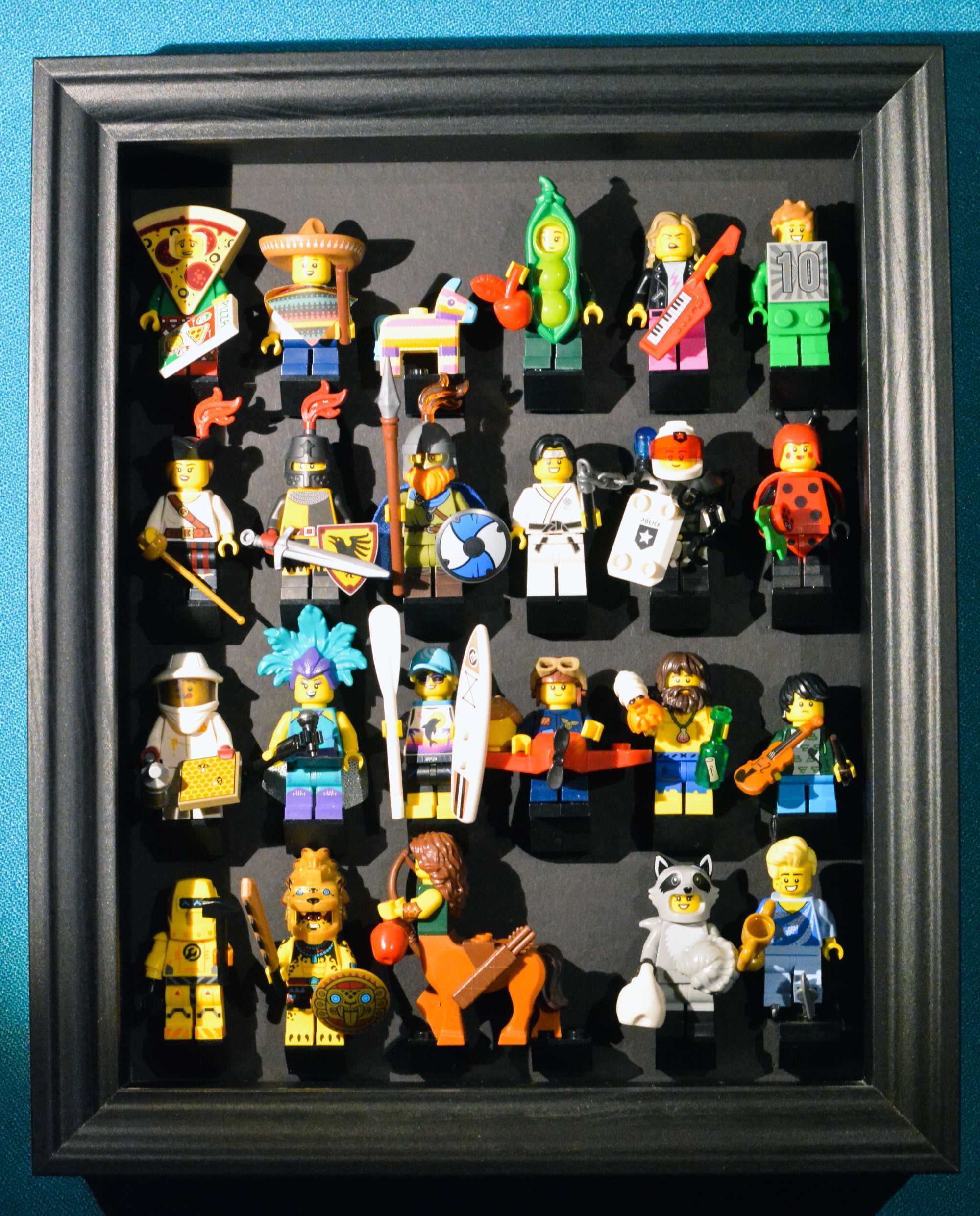 Ramka na 24 minifigurki Lego