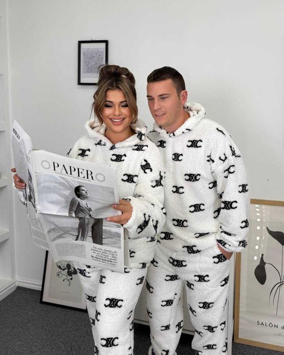 Піжама тепла унісекс махра Турция