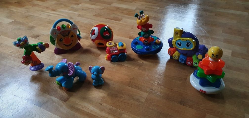 Fisher price zabawki i inne