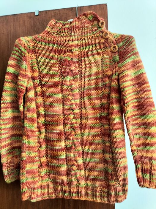 Camisola malha rapariga 10-12 anos nova