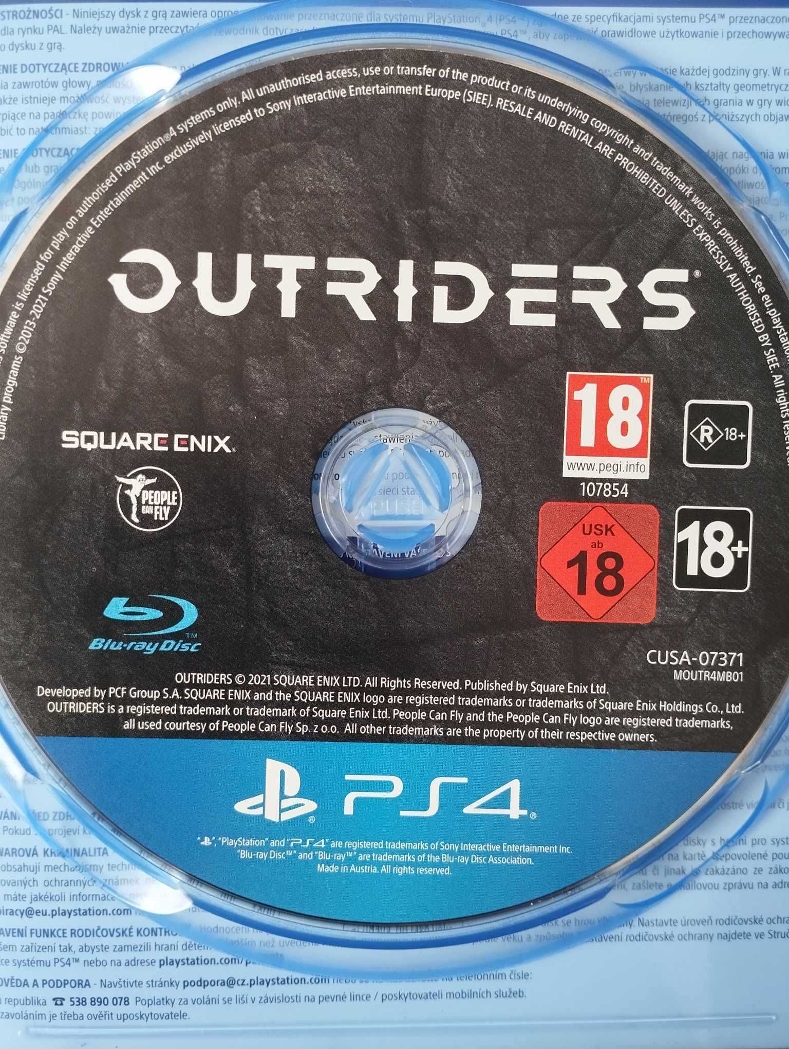 Gra Outriders Day One Edition Polska Wersja PS4/PS5  Playstation