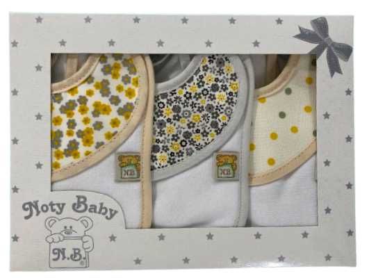 Conjuntos de  3  lindos babetes para bebé