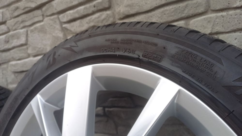 Koła Alufelgi 17' VW Golf 8 5x112 Caddy Touran 7.5-8mm Zimowe