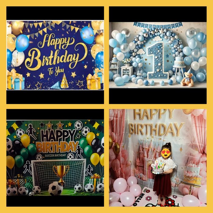 Банери до дня народження.