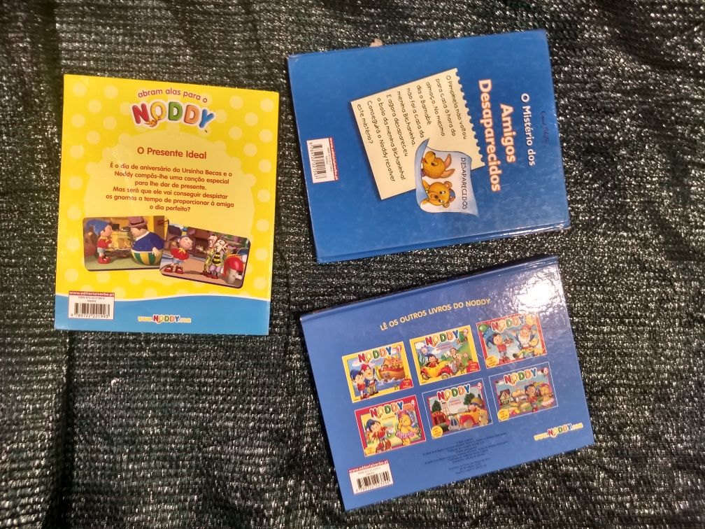 NODDY - lote 3 livros Verbo de diferentes séries