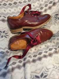 Sapatos rasos bourdeaux