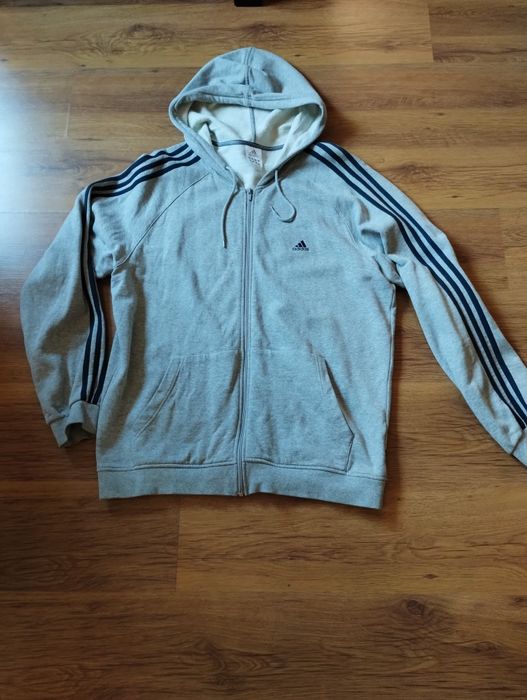 Męska Szara bluza Adidas roz. XL