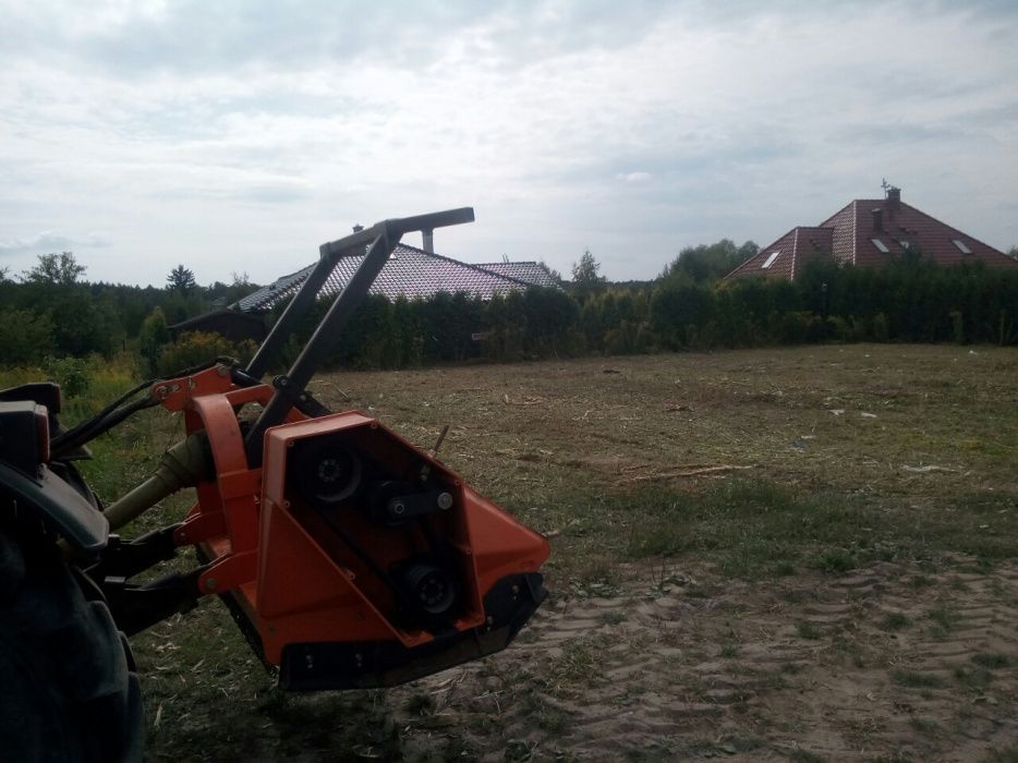 Rębak mulczer gałęzi karczowanie rekultywacja mulczowanie frezowanie