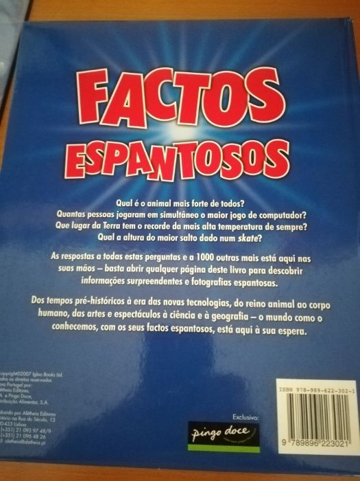 livro "Factos espantosos"