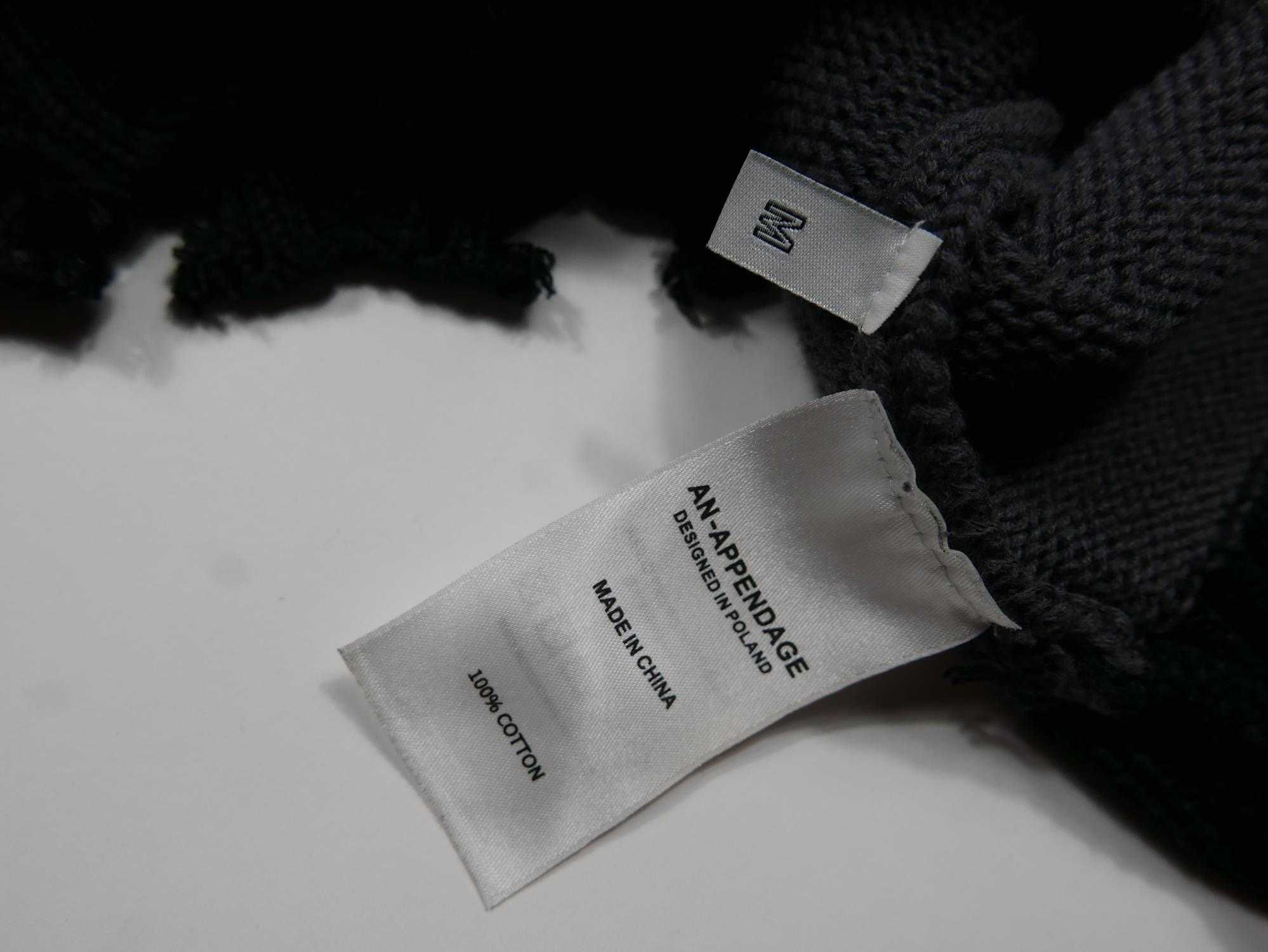 An-Appendage Kardigan Sweater Boxy Opium Limitowany M
