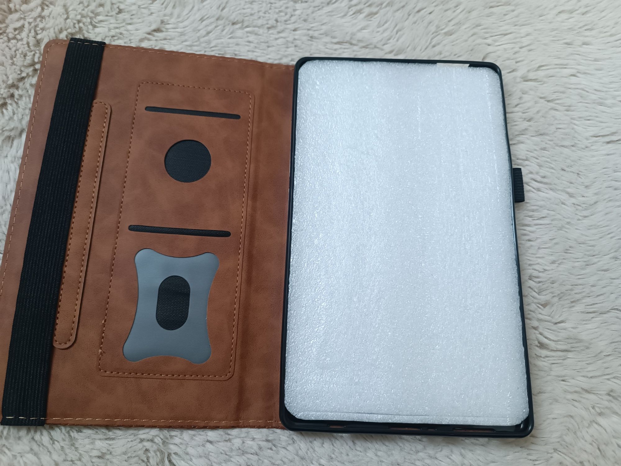 Skórzane etui na samsung galaxy tab A7 lite