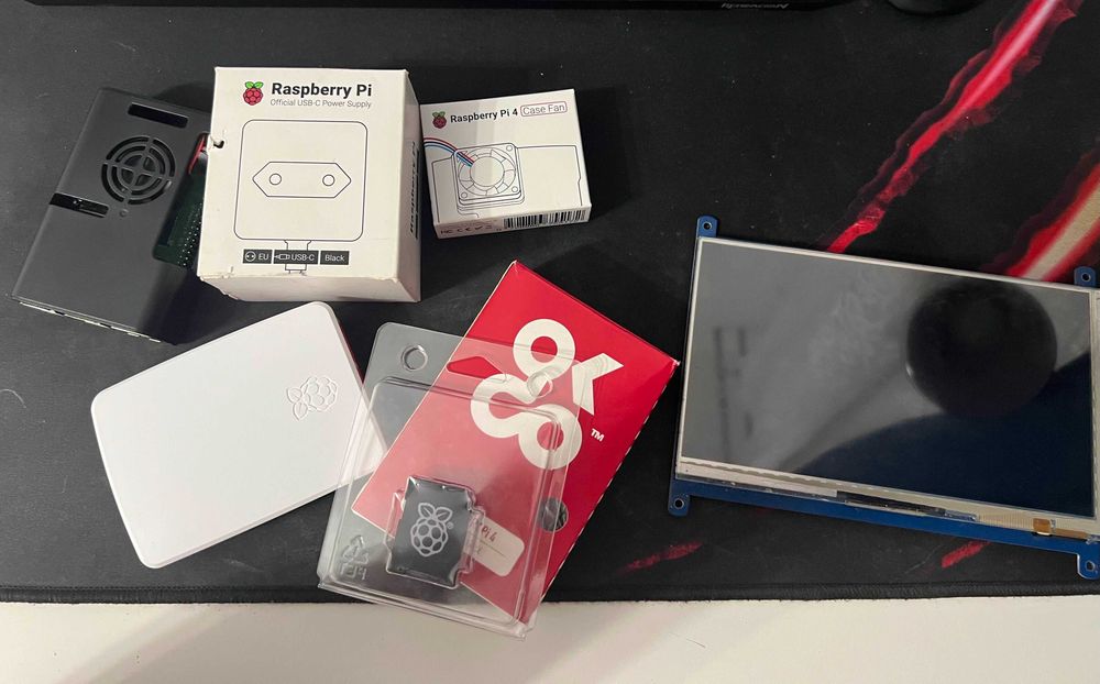 Raspberry PI 4B 4GB RAM ZESTAW + Dodatki