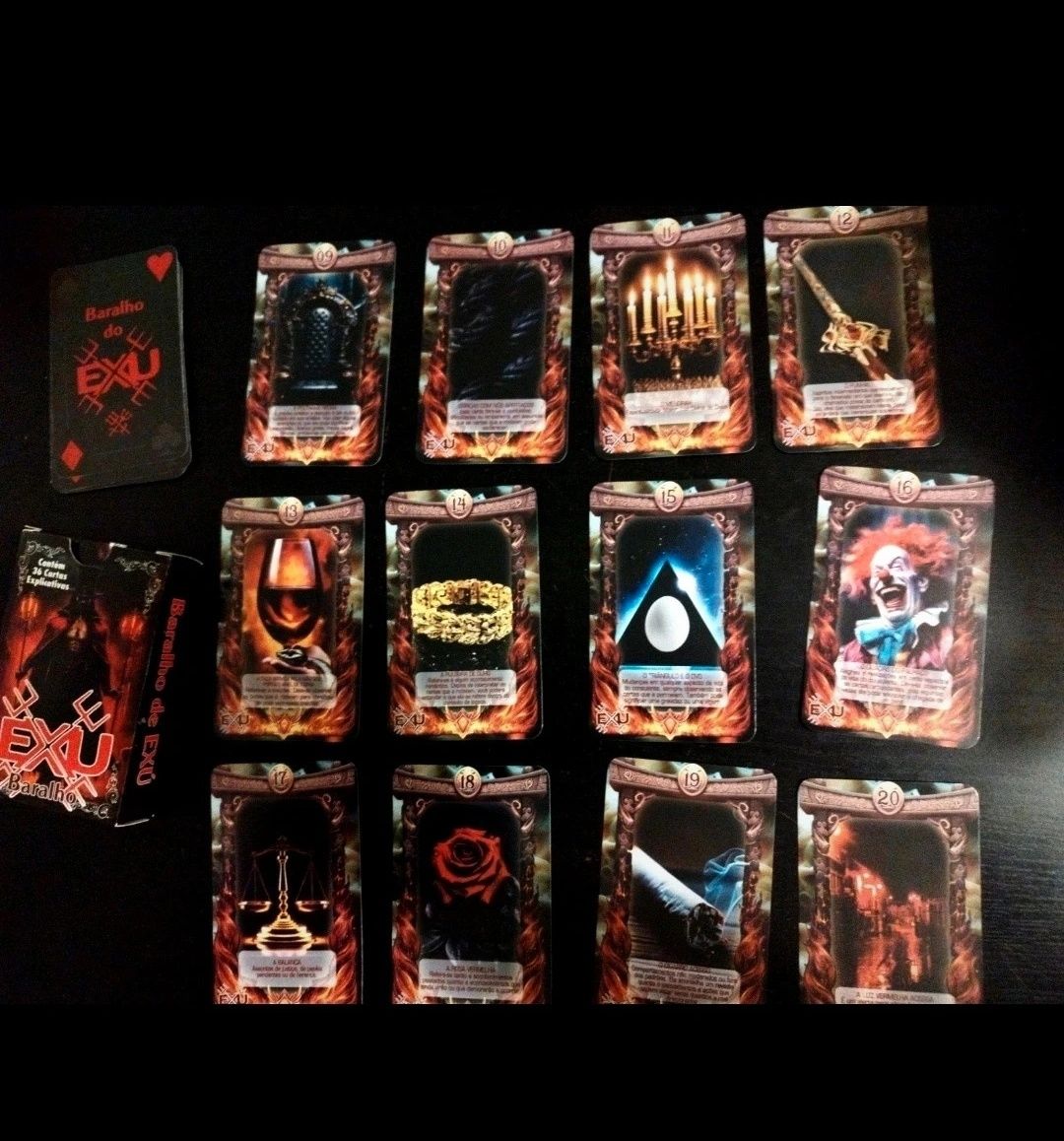 Baralho de Exu - tarot de Exu