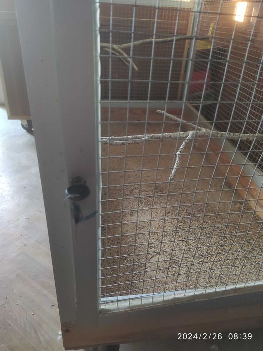 Woliera dla dużych ptaków