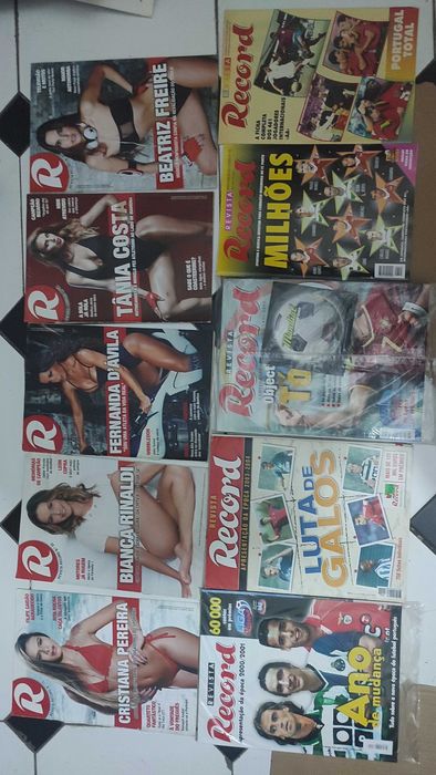 36 Revistas de Futebol Record