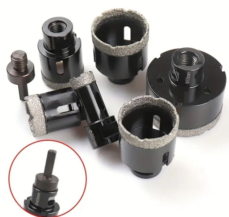 АКЦІЯ!!!Набір алмазних коронок, для плитки!