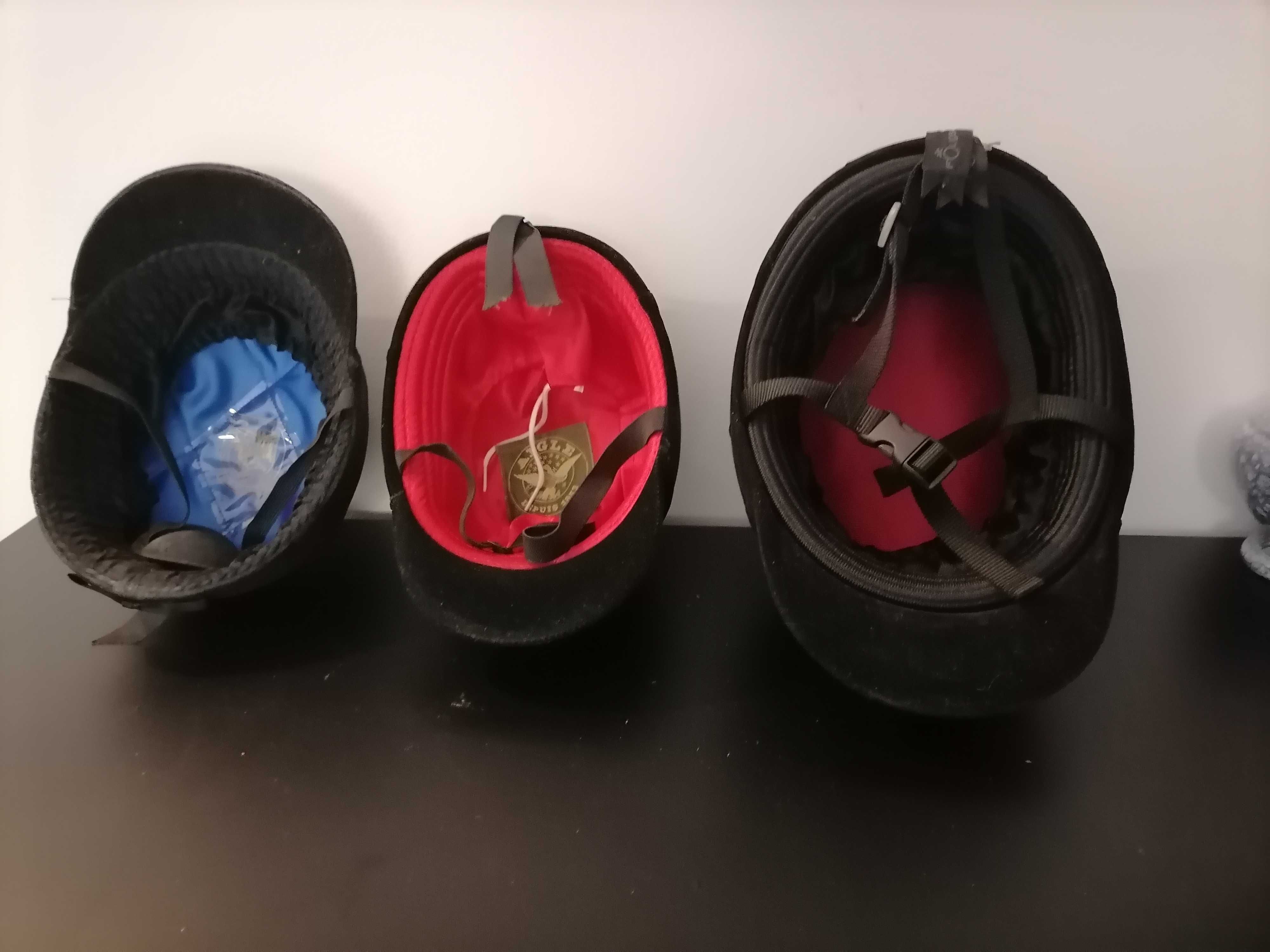 Capacetes de Equitação de criança e adulto. Cada 10€