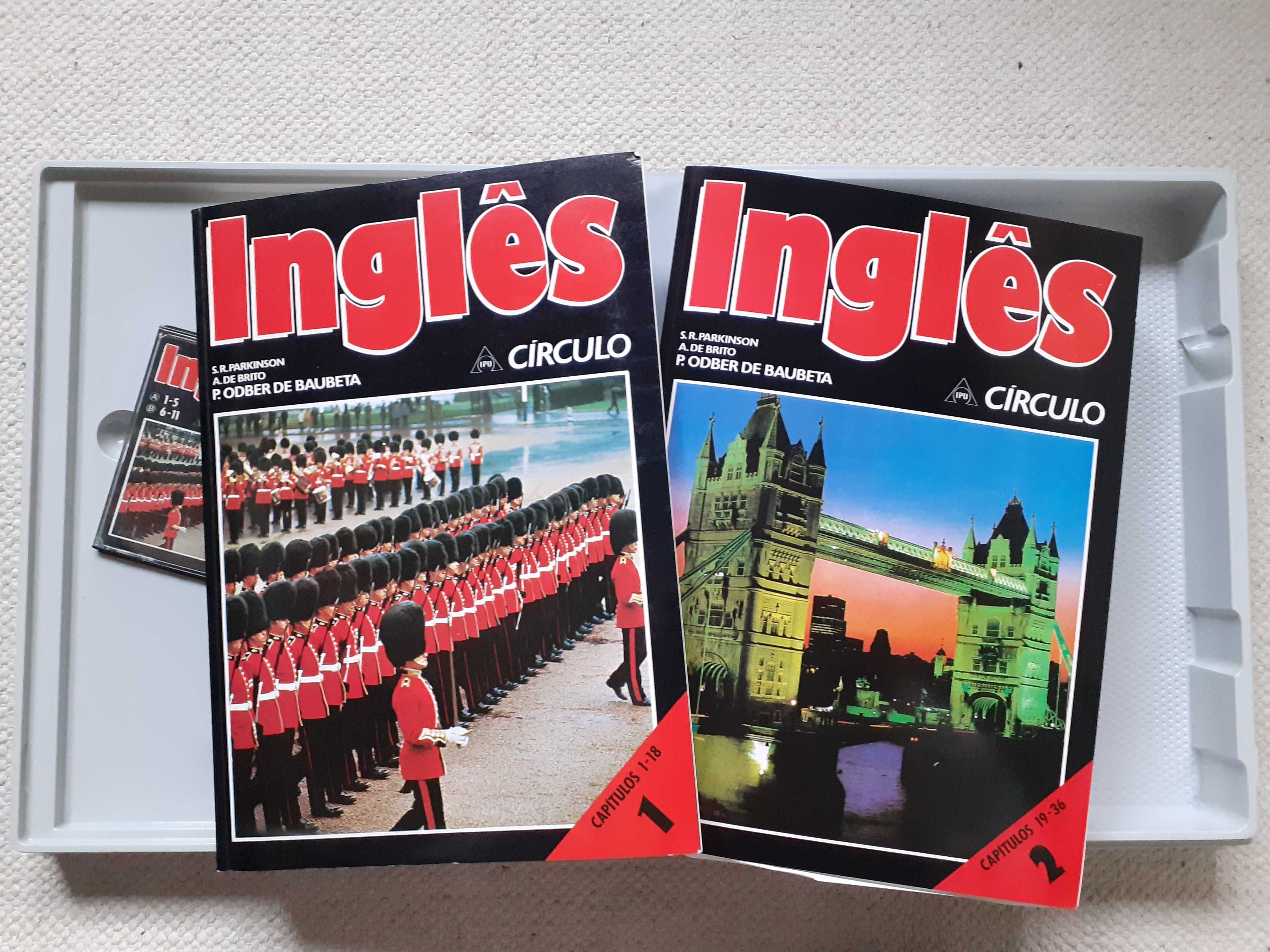 Livros + Cassetes -Curso de Inglês 2 volumes (Círculo Ed.)